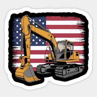 heavy equipment operator Sticker